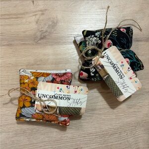 Microwaveable hand warmers || two pairs || florals